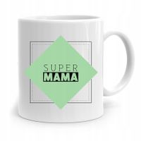 Kubek Prezent Urodzinowy Dla Super Mamy Matki Z Nadrukiem Ze Zdjęciem