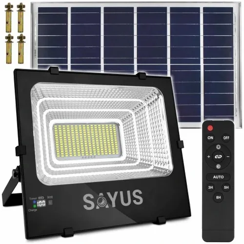 MOCNA LAMPA SOLARNA LED HALOGEN LATARNIA ULICZNA 1400W PILOT na Arena.pl