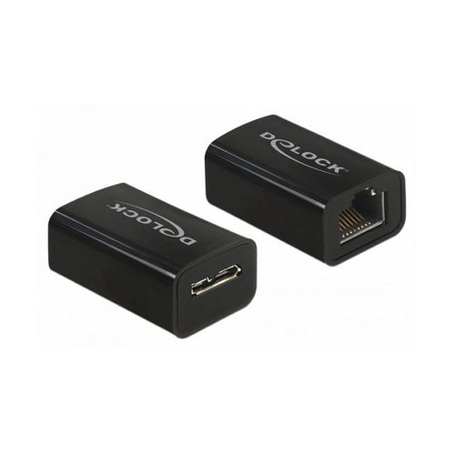 Adapter USB na Ethernet DELOCK 65916 Czarny na Arena.pl