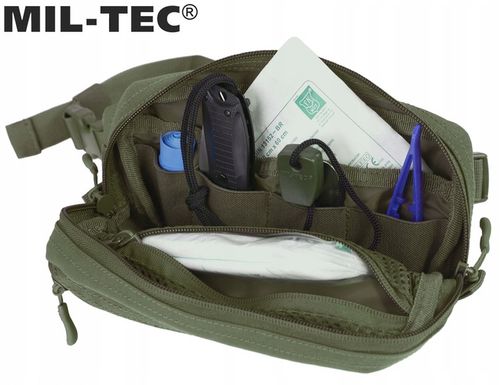 Nerka saszetka torba biodrowa organizer Mil-Tec Fanny Pack Molle Olive na Arena.pl