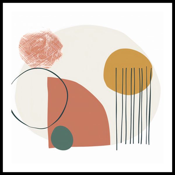 Plakat 80x80cm Widok nad Horyzontem zdjęcie 3