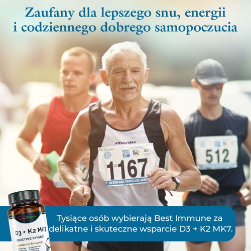 Witamina D3 2000IU K2 MK7 100mcg Max wsparcie systemu immunologicznego na Arena.pl