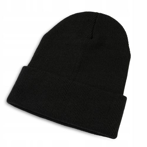 Czarna czapka gładka U1 na Arena.pl