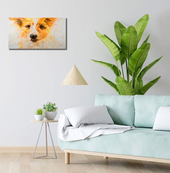 Obraz 60x30cm Żyrafa Bambino zdjęcie 2