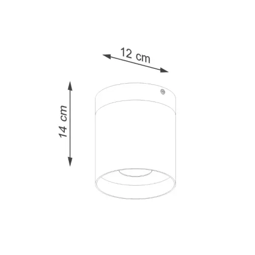 Plafon RIF biały na Arena.pl