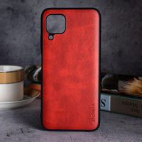 Etui AIORIA Vintage LEATHER do Huawei P40 Lite (Nova 6 SE) czerwony