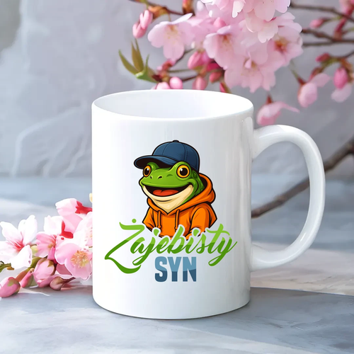 Żajebisty syn - kubek na prezent na Arena.pl