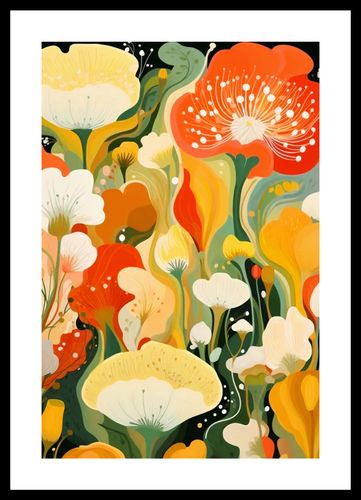 Plakat 30x45cm Kwiatowy Raj na Arena.pl