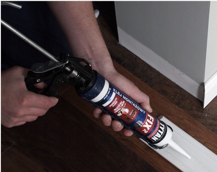 Wyciskacz Pistolet VECTOR Tytan Professional 280ml 310ml do Silikonu Kleju zdjęcie 3