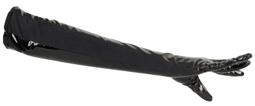 black level długie rękawiczki xl czarny połysk, elastyczne wstawki na Arena.pl