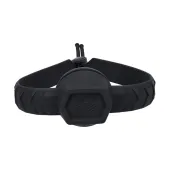 doc johnson max comfort gag black silikonowy system ustny