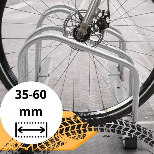 STOJAK ROWEROWY UNIWERALNY ŚCIENNY PODŁOGOWY 2 ROWEROWY na Arena.pl