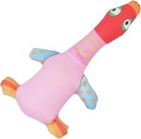 maskotka pluszak przytulanka różowa kaczka 23.5 cm