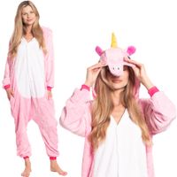 Piżama Damska Kombinezon Kigurumi Onesie Kostium Pegaz Różowy 175-185 cm XL
