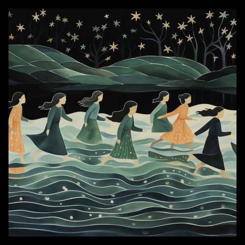 Plakat 40x40cm Nocna Procesja na Arena.pl