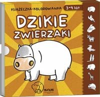 kolorowanka książeczka dzikie zwierzaki monumi