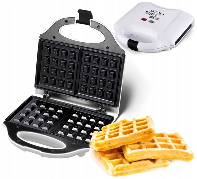 GOFROWNICA Kalorik WM 1800 W biała dwa gofry POWŁOKA NON STICK Create 750W zdjęcie 1