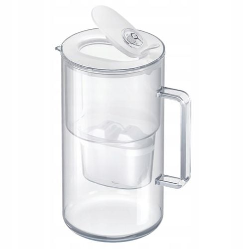 Dzbanek szklany filtrujący do wody Aquaphor Glass biały 10 filtrów na Arena.pl