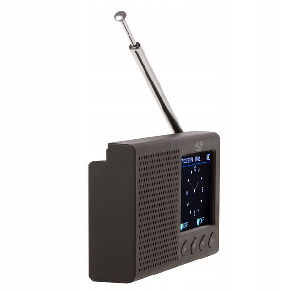 RADIO PRZENOŚNE LCD BLUETOOTH ZEGAR zdjęcie 5