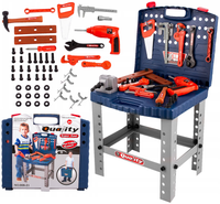 Emily - warsztat stolarski w walizce - wiertarka, klucze, młotek