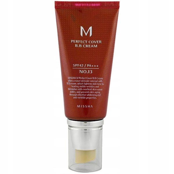 MISSHA M Perfect BB Cream 50ml #13 Bright Beige zdjęcie 2