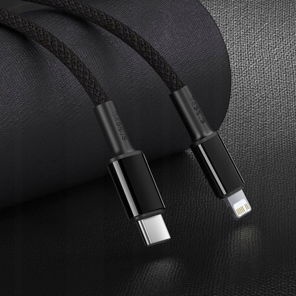 Kabel niktrade USB typ C - Apple Lightning 2 m czarny zdjęcie 3