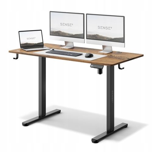 Biurko Elektryczne Regulowane 120x60cm Regulacja Wysokości 72-118cm na Arena.pl