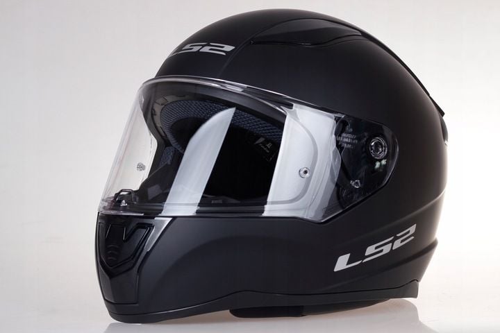 Kask integralny LS2 FF353 RAPID II SOLID MATT BLACK ECE 22.06 zdjęcie 9