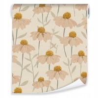 Tapeta Na Flizelinie Do Sypialni Salonu Kwiaty 50x1000