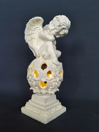 SOLARNY ANIOŁ LED ANIOŁEK 26CM SOLARNA OGRODU na Arena.pl