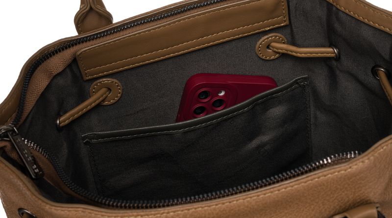 torebka damska 6885-5 camel zdjęcie 7