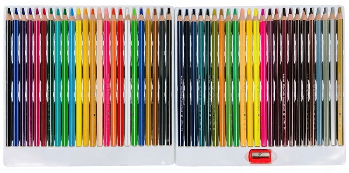 KREDKI OŁÓWKOWE ASTRA GRUBY GRAFIT 4mm XXL 48 KOL zdjęcie 4