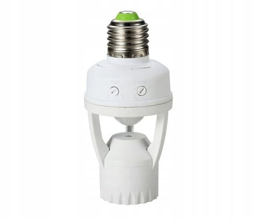 OPRAWKA ŻARÓWKI Z CZUJNIKIEM RUCHU E27 LED-360° na Arena.pl