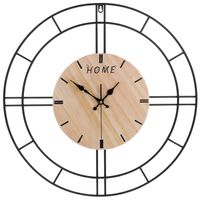Zegar Ścienny Metalowy Wiszący Vintage Rzymski Na Ścianę Loft 60 cm