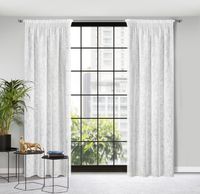 Zasłona gotowa na taśmie LIREN 140x270 Eurofirany biała