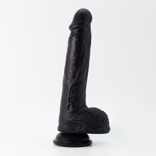 Crushious Inviktus 8 Liquid Silicone Dildo Black na Arena.pl