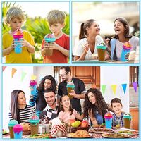 2X kubek Do Robienia Lodów Slushy na prezent 500ml