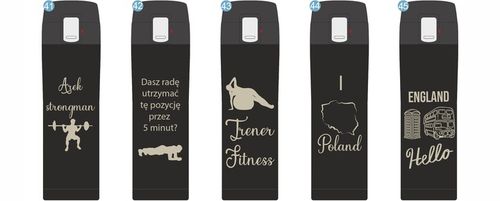 KUBEK TERMICZNY TERMOS NA KAWĘ HERBATĘ DO SAMOCHODU 440 ml PREZENT GRAWER na Arena.pl