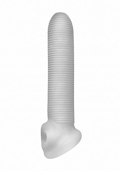 Fat Boy Micro Ribbed Sheath Clear 7,5" zdjęcie 1