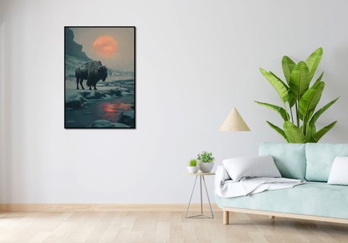 Plakat 68x98cm Żubrowy Monolit na Arena.pl
