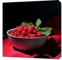 Obraz 60x60cm Malinowa Misa