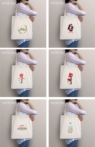 Eko Torba z nadrukiem PREZENT WALENTYNKI KAWUSIA na Arena.pl