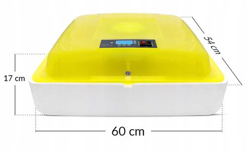 AUTOMATYCZNY INKUBATOR DO JAJ WYLĘGARKA 88 JAJ 80W na Arena.pl