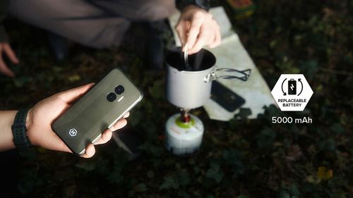 Smartfon Hammer Blade V 5G 6/256 Gb 5000 Mah Nfc Military Edition na Arena.pl