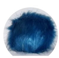 Pompon futerkowy C1 do czapki ( turkusowy )