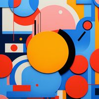 Plakat 20x20cm Kalejdoskop Emocji