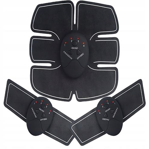 Komplet Sixpack Elektrostymulator Brzucha Pleców Ramion Ud Nóg Kręgosłupa na Arena.pl