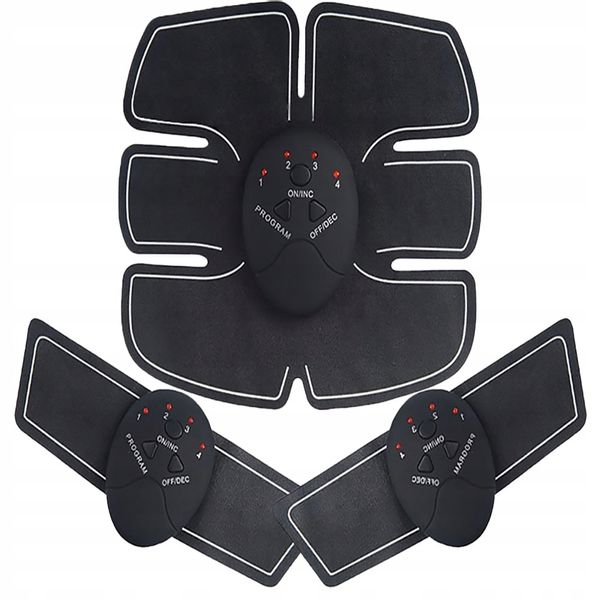 Komplet Sixpack Elektrostymulator Brzucha Pleców Ramion Ud Nóg Kręgosłupa zdjęcie 9