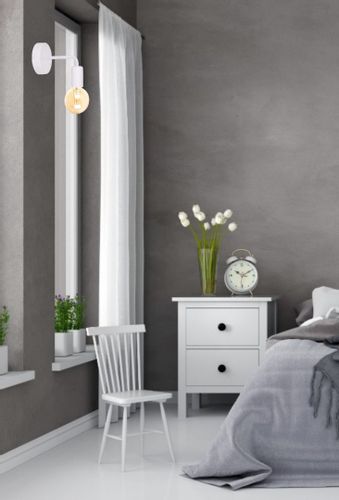 Kinkiet 1xE27 NIXON WHITE na Arena.pl