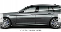 BMW 5 2017-2022 Kombi - Listwy CZARNE Boczne Drzwi